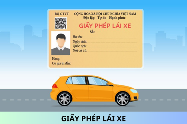 Từ ngày 01/01/2025 giấy phép lái xe nào có thời hạn 05 năm?