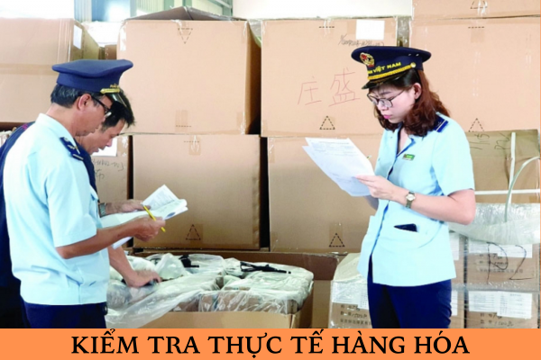 Hàng hóa có được kiểm tra thực tế trong trường hợp vắng mặt người khai hải quan không?