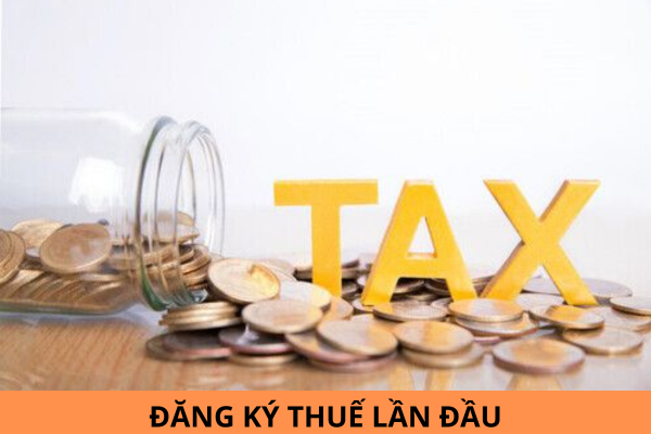 Thời hạn đăng ký thuế lần đầu đối với người nộp thuế đăng ký thuế trực tiếp với cơ quan thuế là khi nào?