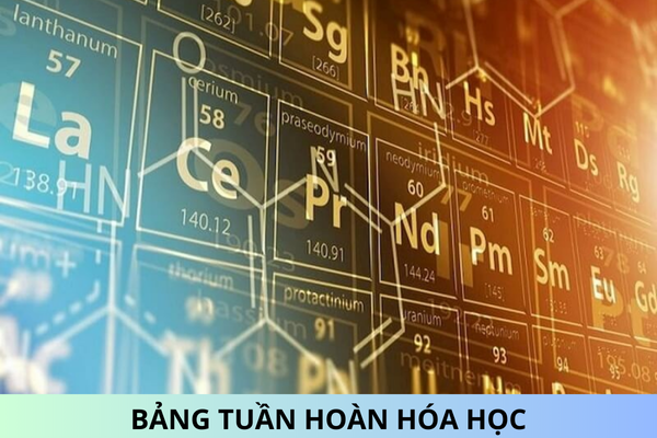 Bảng tuần hoàn hóa học đầy đủ, chi tiết nhất? Hệ thống giáo dục quốc dân gồm các cấp nào?