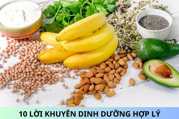 10 lời khuyên dinh dưỡng hợp lý đến năm 2030?