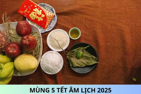 Mùng 5 Tết âm lịch 2025 là ngày bao nhiêu dương lịch? Người lao động đi làm trở lại vào ngày nào?