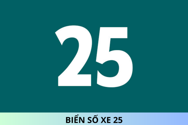 Which province does license plate number 25 belong to? Detailed information on license plate number 25 for each area, latest update 2025?