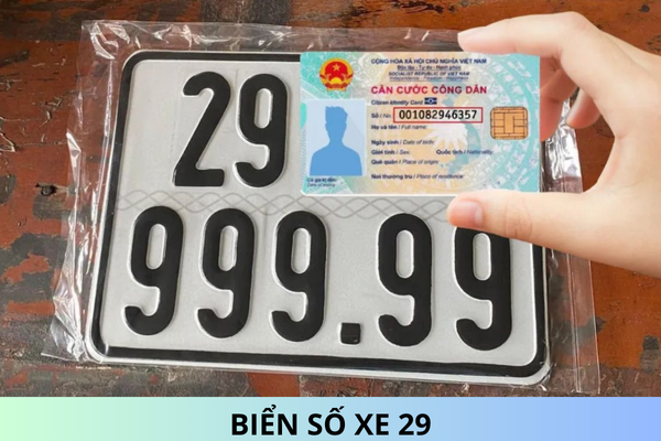 What province does vehicle registration plate 29 belong to? What color is a military vehicle license plate?