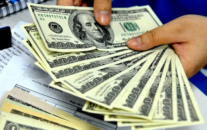 Tỷ giá hạch toán ngoại tệ tháng 8: USD tăng thêm 23 đồng