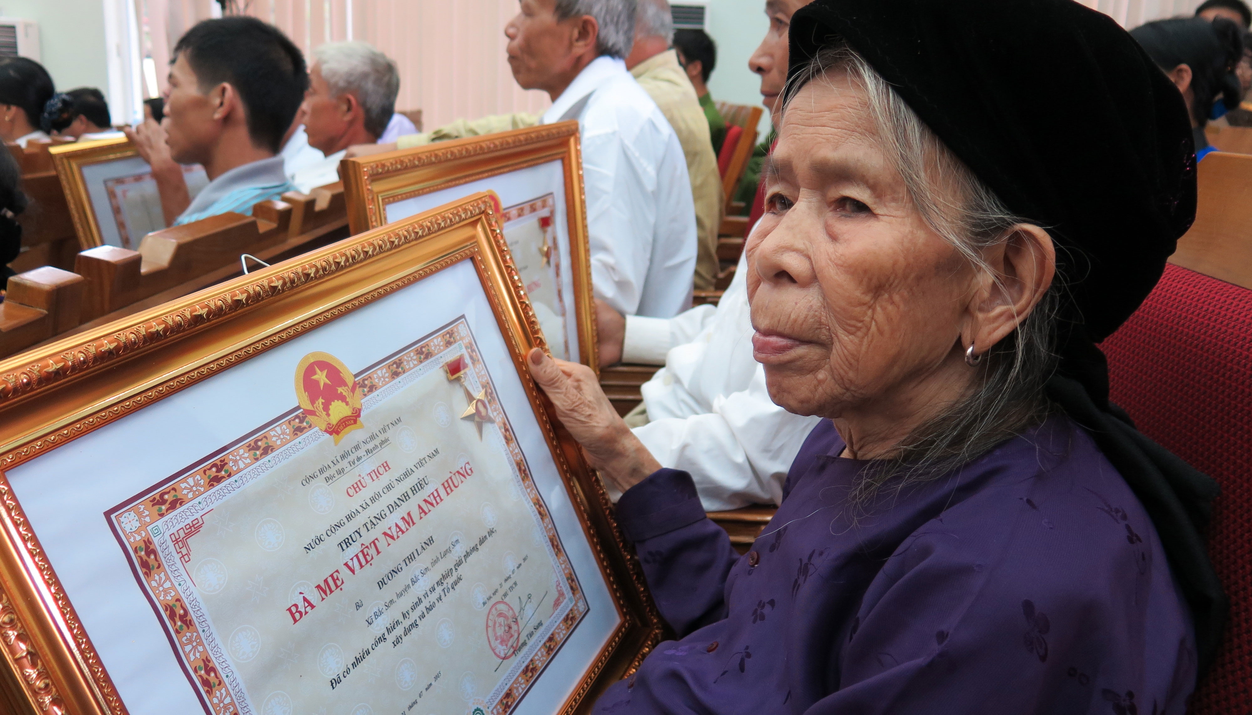 Chế độ ưu đãi dành cho “Bà mẹ Việt Nam anh hùng”