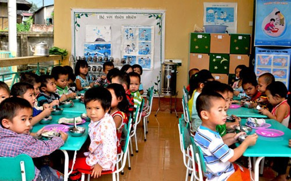 Thủ tục hỗ trợ ăn trưa đối với trẻ em mẫu giáo