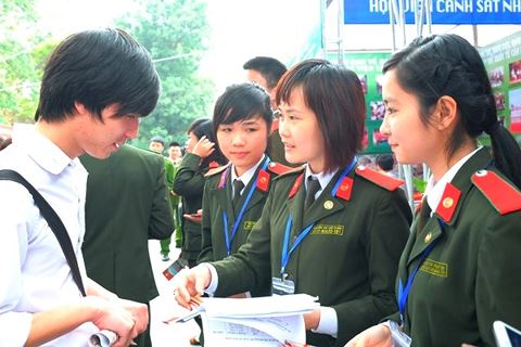 Khu vực tuyển sinh trường Quân đội theo quy định hiện hành