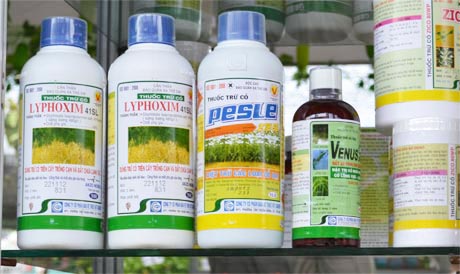 Amendments to the Registration Organization and Trade Names of Pesticides in Vietnam