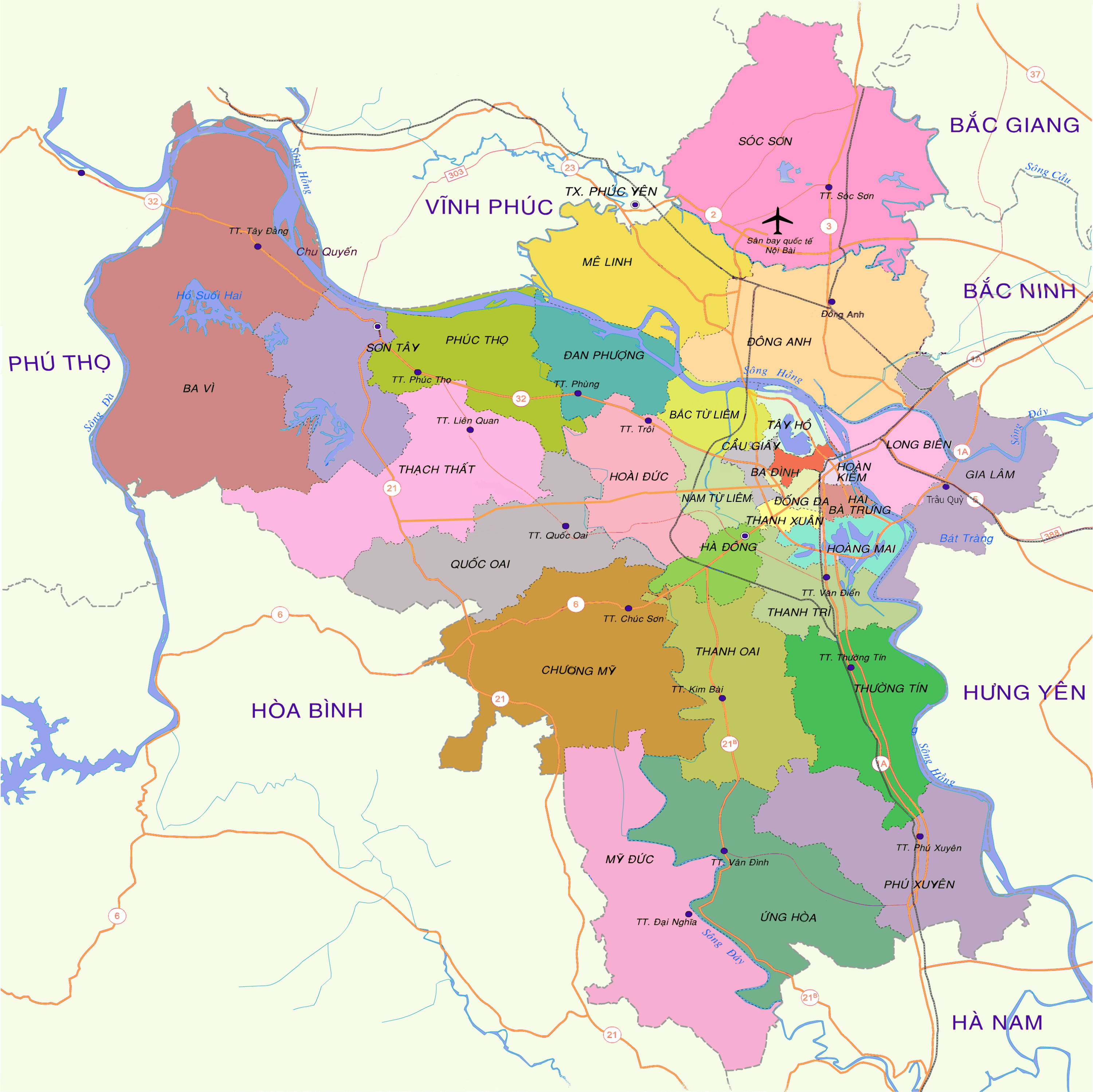 Topographic map sheet designation of Hap Linh Ward, Bac Ninh City