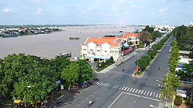 Coordinates of the Center of Ward 2, My Tho City, Tien Giang province, Vietnam