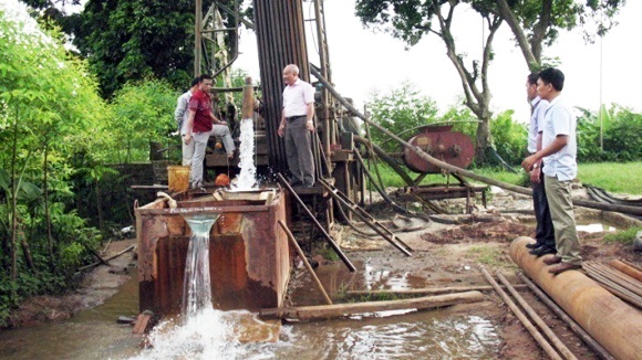 Biện pháp hạn chế khai thác nước dưới đất khu dân cư, khu CN