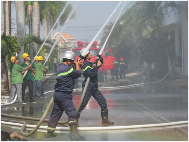 Tổng hợp các hoạt động hỗ trợ trong công tác chữa cháy