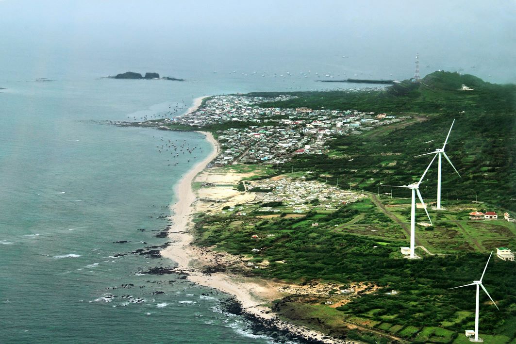 Chi tiết phạm vi vùng nước cảng biển Bình Thuận tại đảo Phú Quý