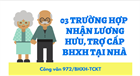 3 Cases Eligible for Receiving Pension and Social Insurance Benefits at Home