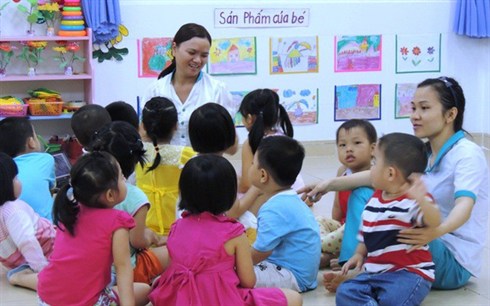 Vietnam: Public preschool teachers will soon receive salaries based on four ranks
