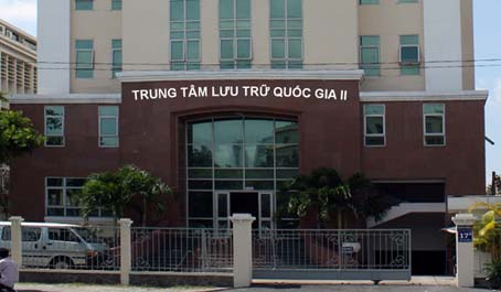 Cơ quan thuộc nguồn nộp lưu tài liệu vào các Trung tâm Lưu trữ quốc gia