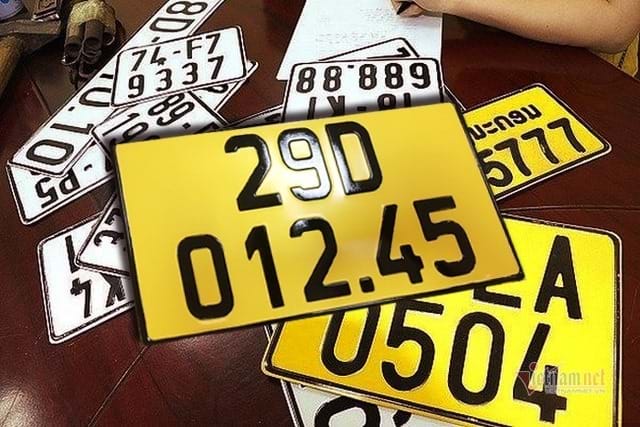 Xe kinh doanh vận tải không đổi sang biển số màu vàng bị phạt bao nhiêu?