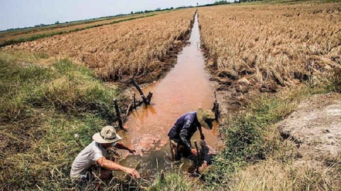 Factors for monitoring and investigating saltwater intrusion in Vietnam