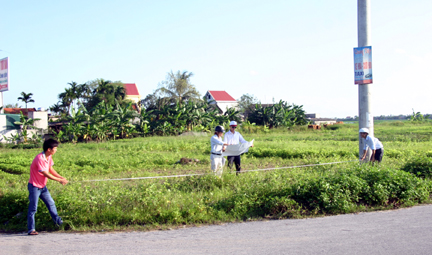 Vietnam: Warning signs must be placed in the paddy rice land to be strictly protected