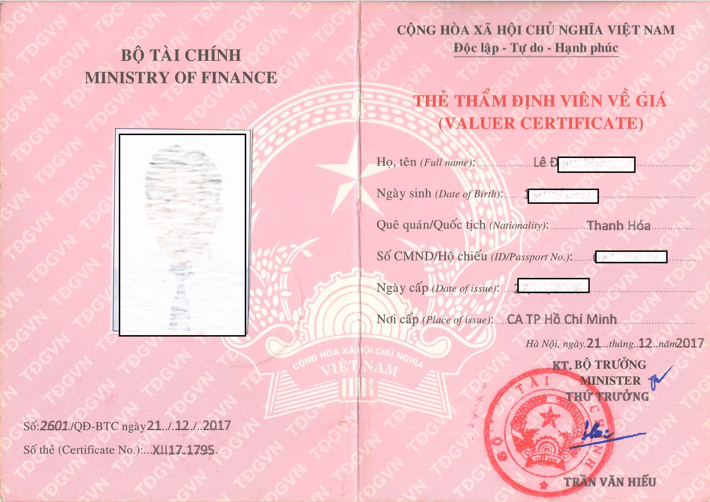 Circular 46: Regulations on issuance and management of valuer cards in Vietnam