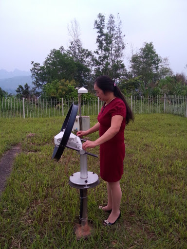 Utilization coefficients of instruments and materials for assessing hydrometeorological data in Vietnam