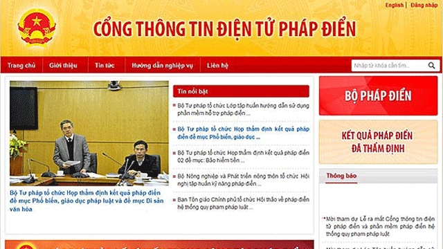 Hướng dẫn thực hiện việc pháp điển quy phạm pháp luật mới ban hành 