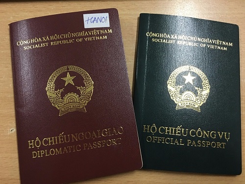 Hướng dẫn hồ sơ đề nghị cấp hộ chiếu ngoại giao, hộ chiếu công vụ