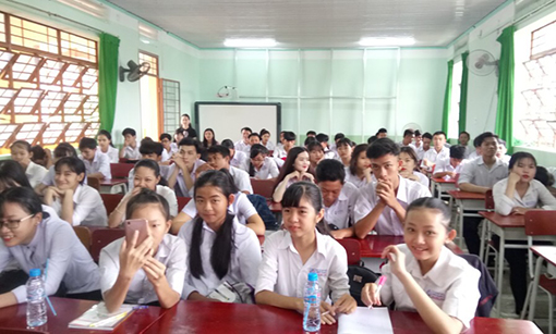 What are regulations on the use of financial resources of district-level public vocational education centers in Vietnam