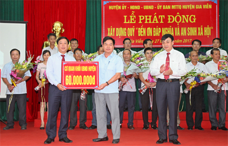 From May 25, the Gratitude Fund is established at the following 04 levels in Vietnam