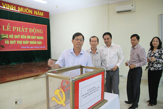 Central Gratitude Fund of Vietnam mobilizes for 08 subjects