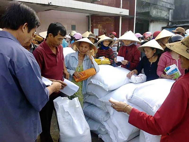 6.500 tấn gạo sẽ được xuất cấp bổ sung cho 4 tỉnh miền Trung