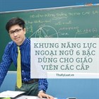 6-level Foreign Language Competency Framework for Teachers in Vietnam