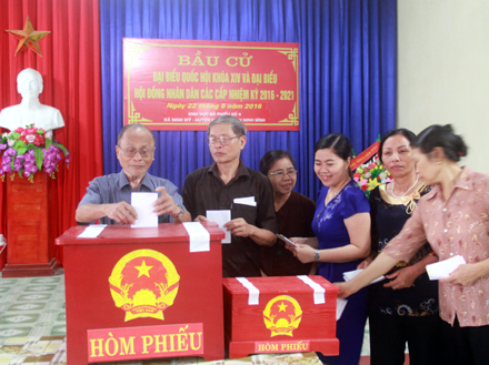 Vietnam: Each candidate shall only have his/her name included in the list of National Assembly candidates of one constituency