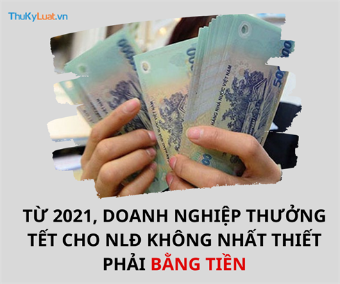 Vietnam: Enterprises give Tet bonuses to employees not necessarily in money from 2021