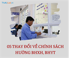 05 thay đổi về chính sách hưởng BHXH, BHYT cho NLĐ, CBCCVC từ 2021