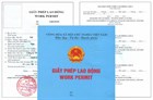 Application for issuance of a work permit for foreign workers working in Vietnam (Latest)