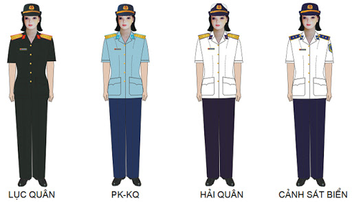 Cấp hiệu hải quan sử dụng cho trang phục và lễ phục hải quan từ ngày 01/3/2021