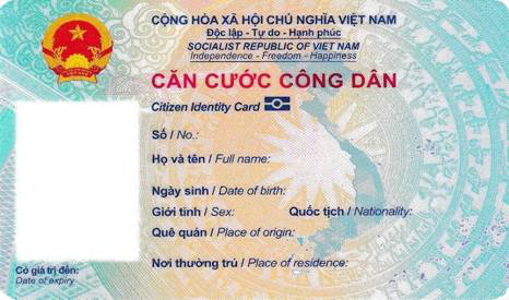 Bộ Công an chính thức công bố mẫu thẻ căn cước công dân gắn chip