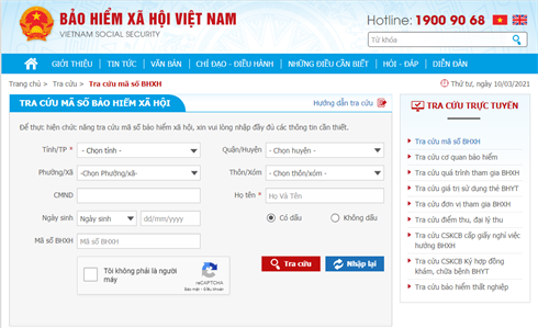 Guidance on how to look up social insurance information online in Vietnam in 2021 (Newest)