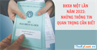 BHXH một lần năm 2022: Những thông tin quan trọng cần biết
