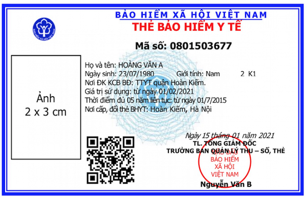 Information about health insurance for 5 consecutive years in Vietnam