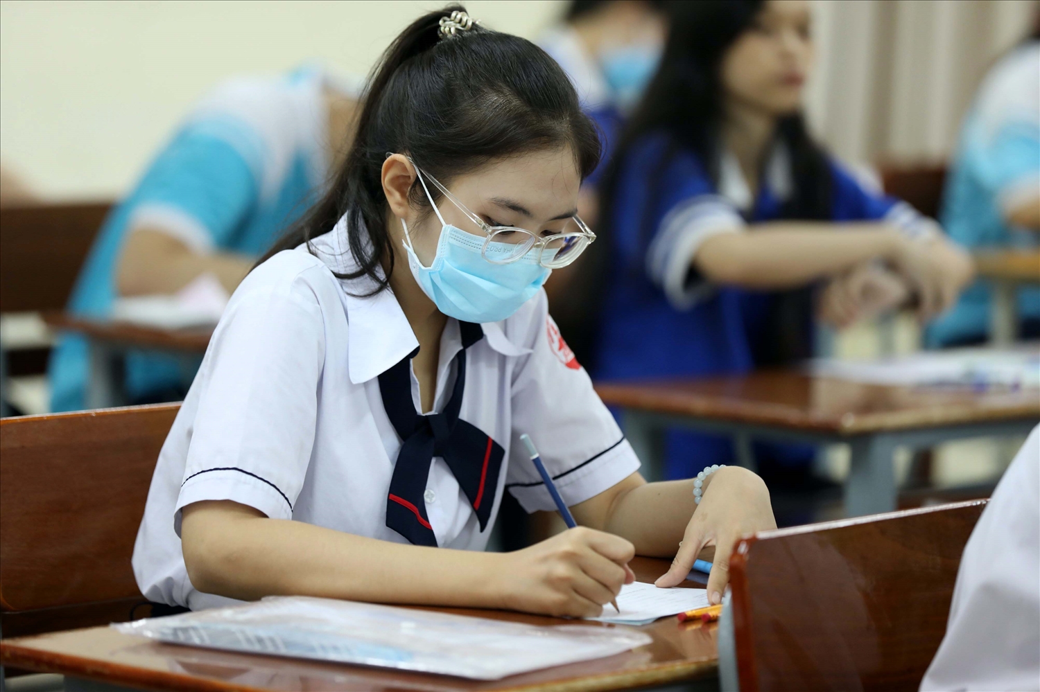 What are regulations on the marking area for the national high school exam 2022 in Vietnam?