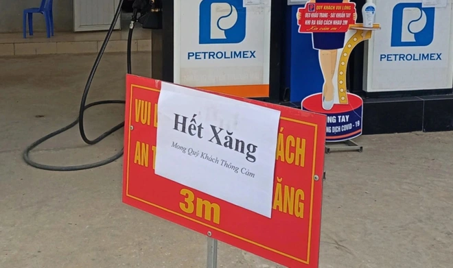 To avoid stockpiling goods and causing a petrol shortage at gas stations in Vietnam