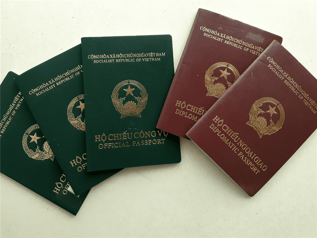 Các đối tượng được cấp hộ chiếu ngoại giao
