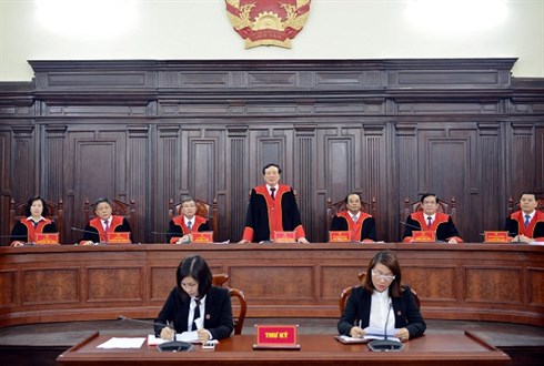 14 principles of commendation of the People's Court of Vietnam