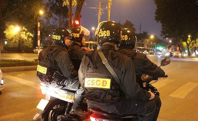 Principles of patrol and control activities of the Mobile Police in Vietnam