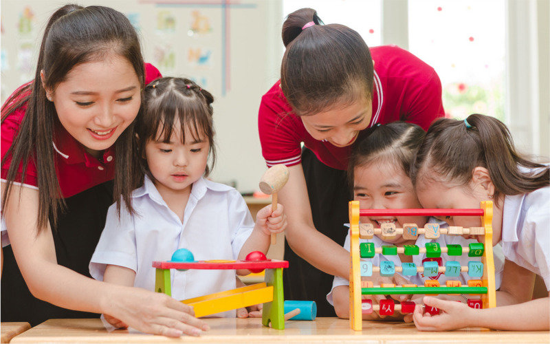 Requirements for organizing training courses according to professional title standards for preschool teachers in Vietnam