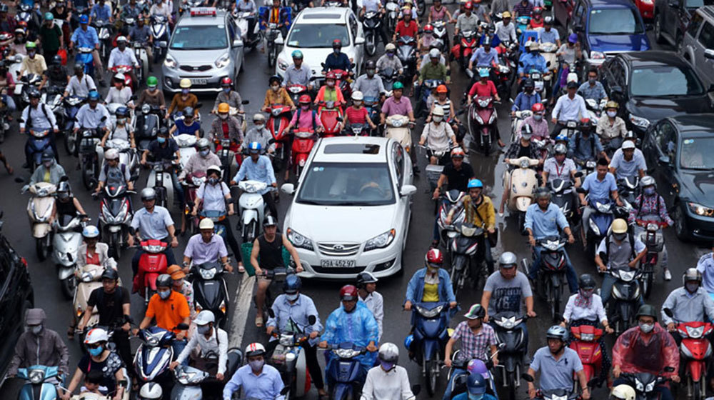 Mức phạt vi phạm điều kiện của xe mô tô, xe gắn máy khi tham gia giao thông