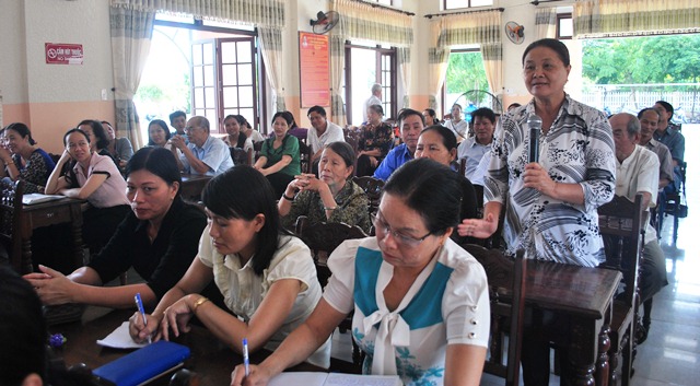 Matters available for public consultation at commune level under the new regulations in Vietnam 